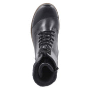 Schnürstiefeletten  Schwarz