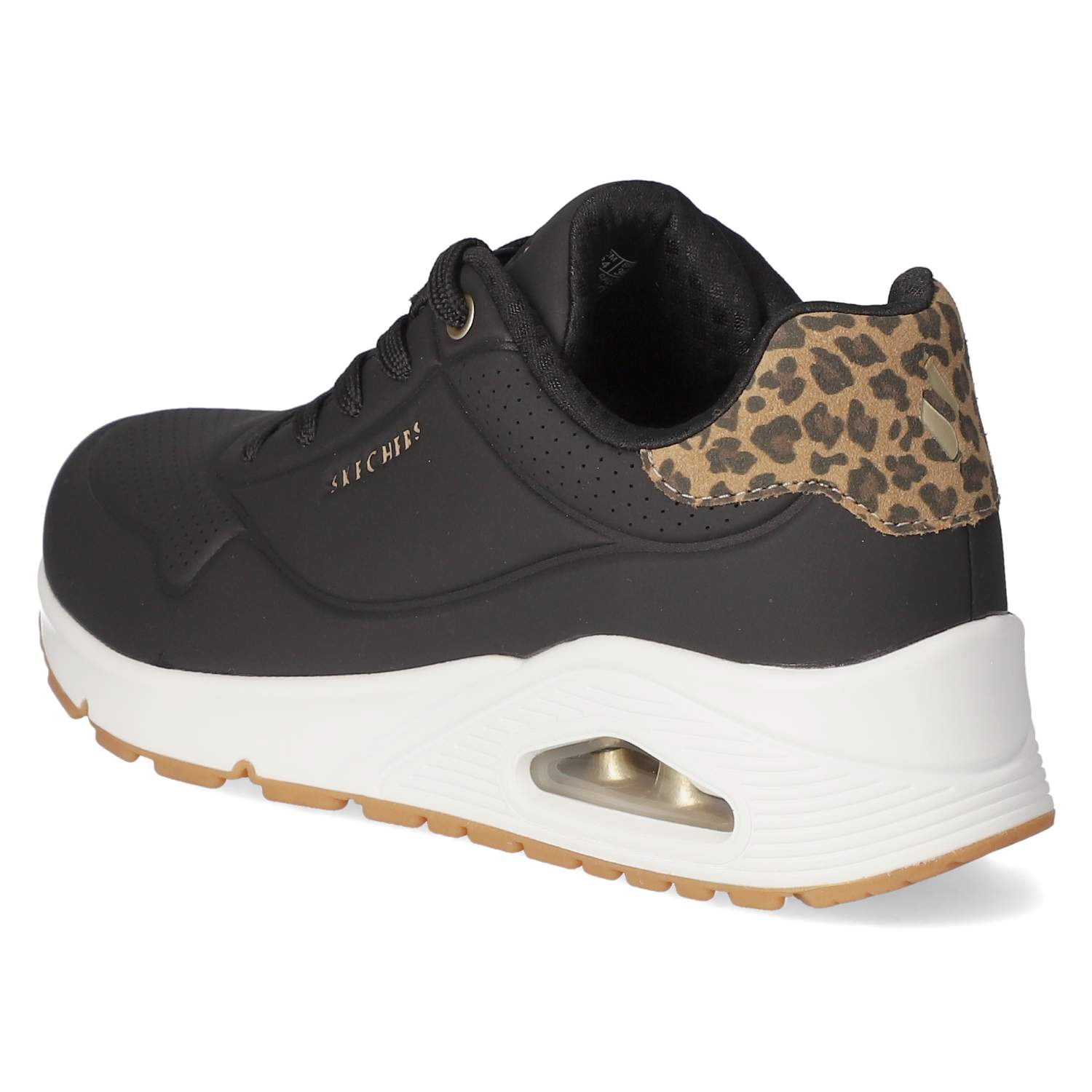 Low Sneaker JUNGLE NITE  Schwarz