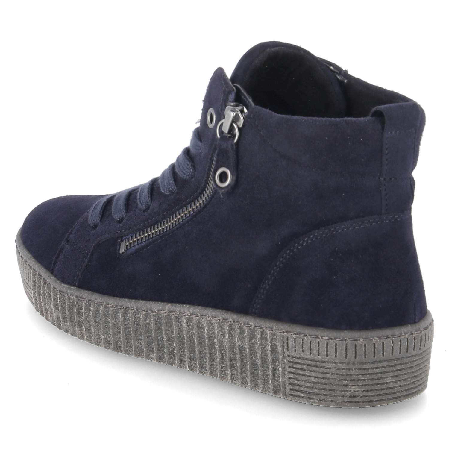 Schnürstiefeletten  Blau