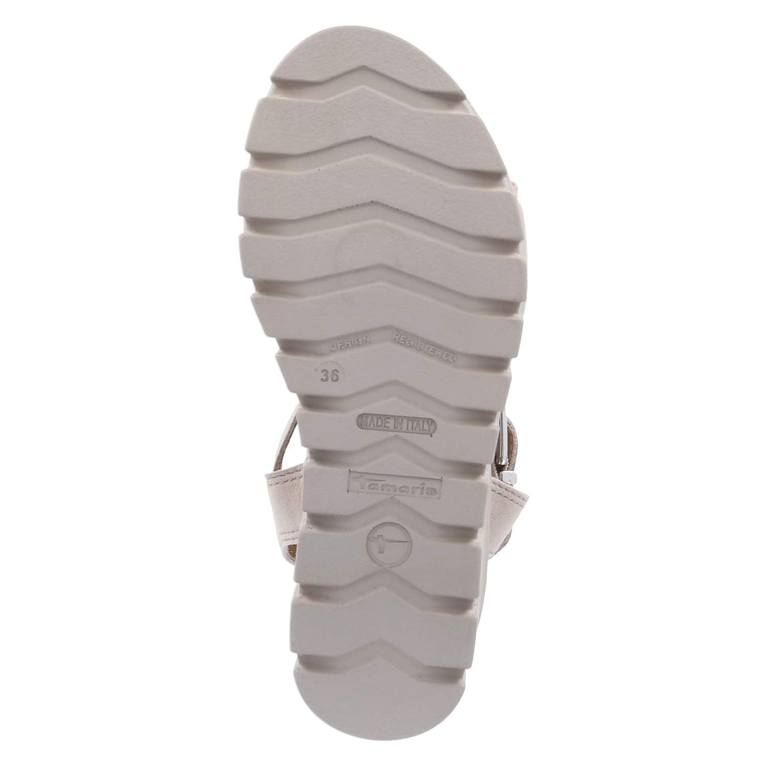 Plateausandalen  Taupe