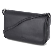 Überschlagtasche  Schwarz