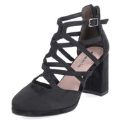 Riemchenpumps  Schwarz