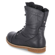 Schnürstiefeletten  Schwarz