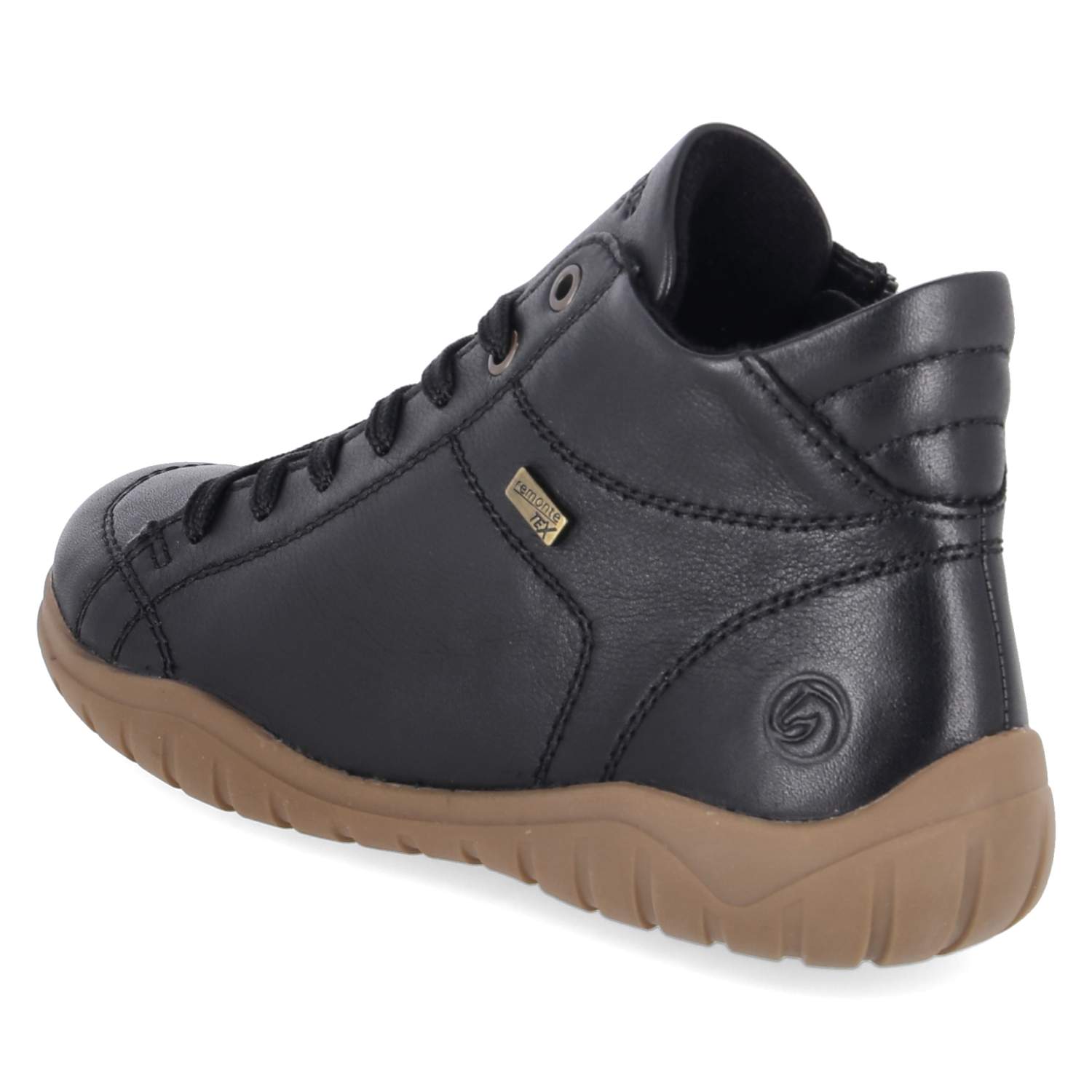 Schnürstiefeletten  Schwarz