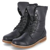 Schnürstiefeletten  Schwarz