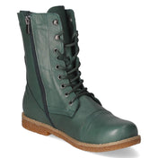 Schnürstiefeletten  Grün