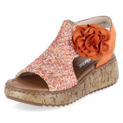 Sandalen  Orange