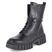 Schnürboots  Schwarz