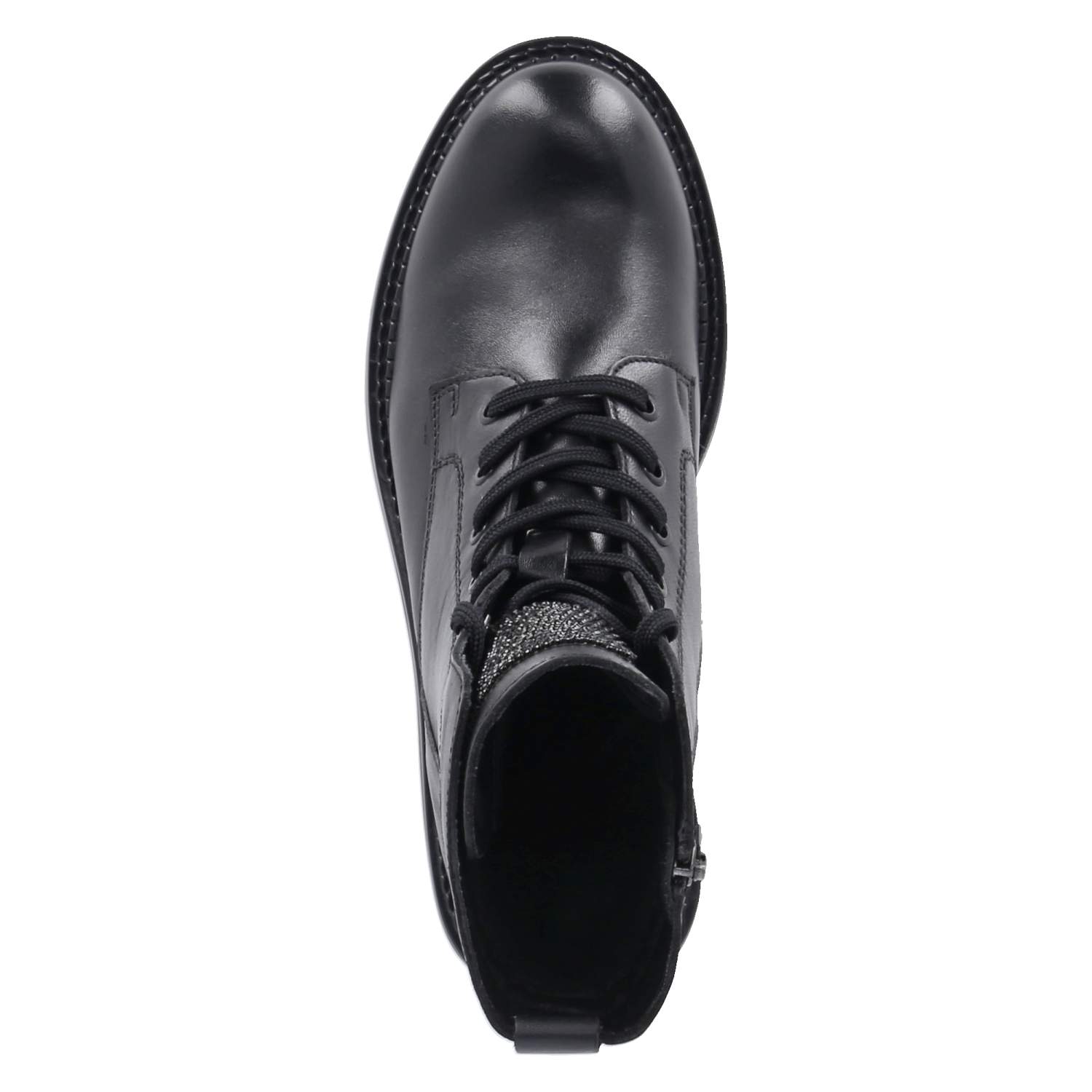 Schnürboots  Schwarz