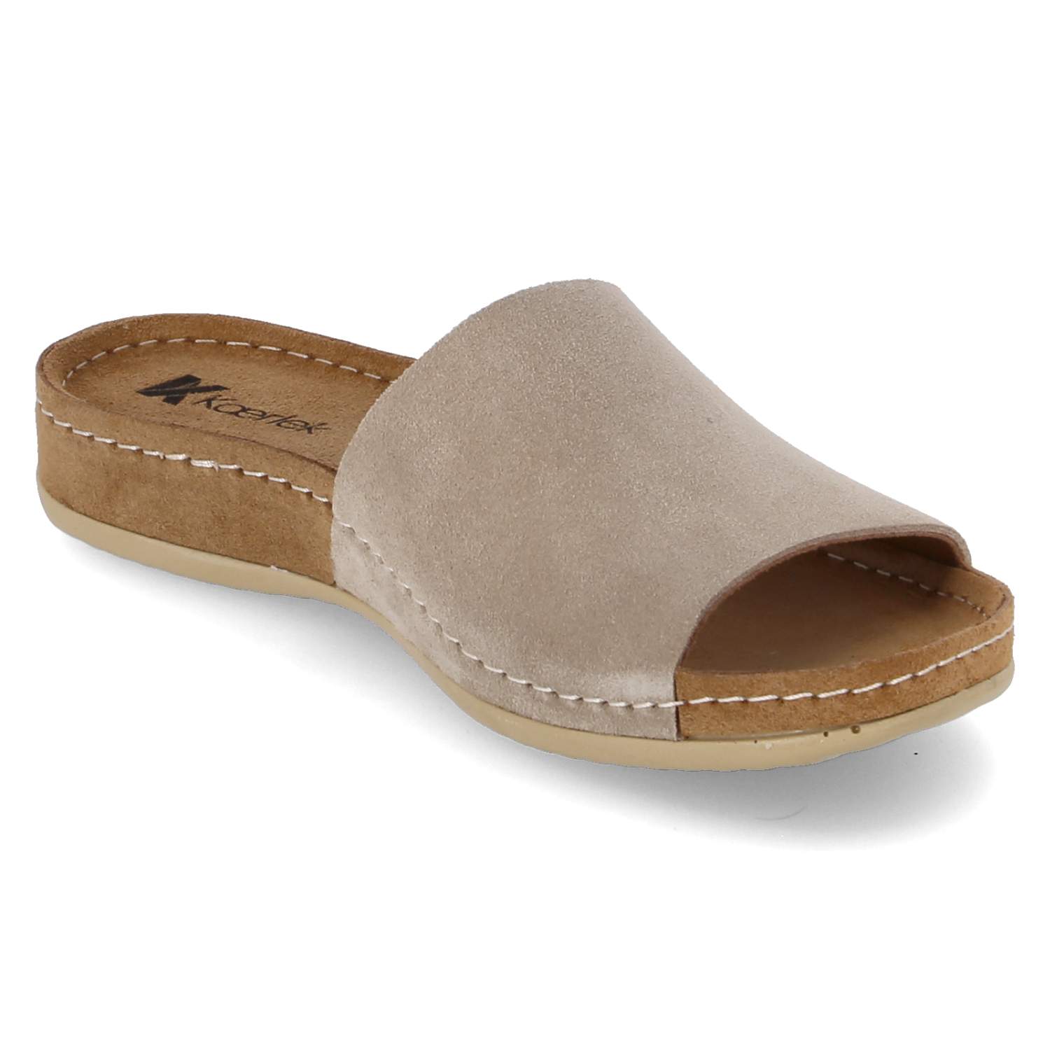 Pantoletten  Beige