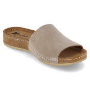 Pantoletten  Beige