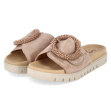 Pantoletten  Beige