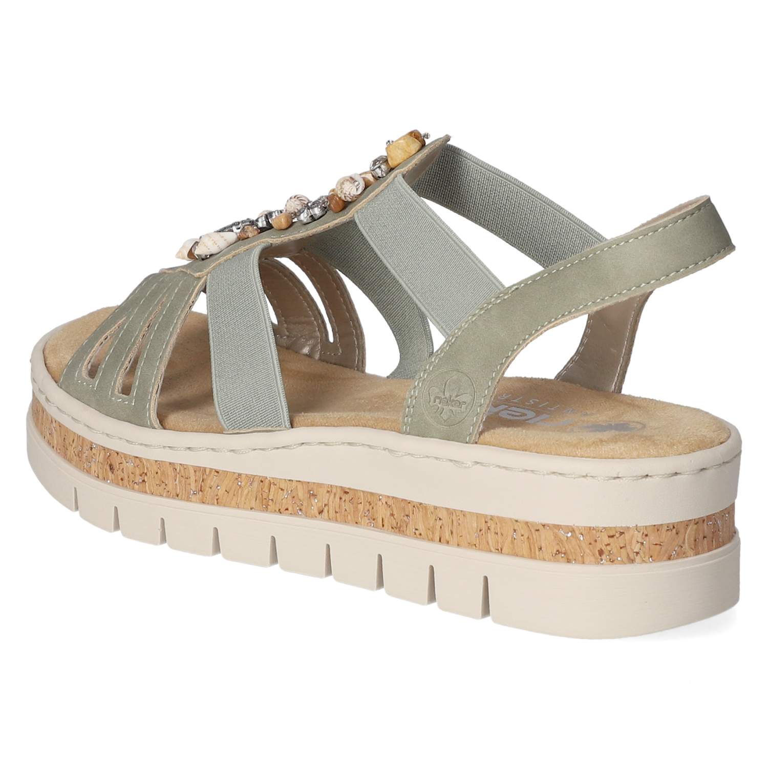 Sandalen  Grün