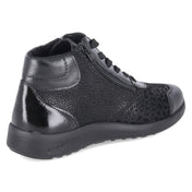 Schnürboots KIRA 24  Schwarz