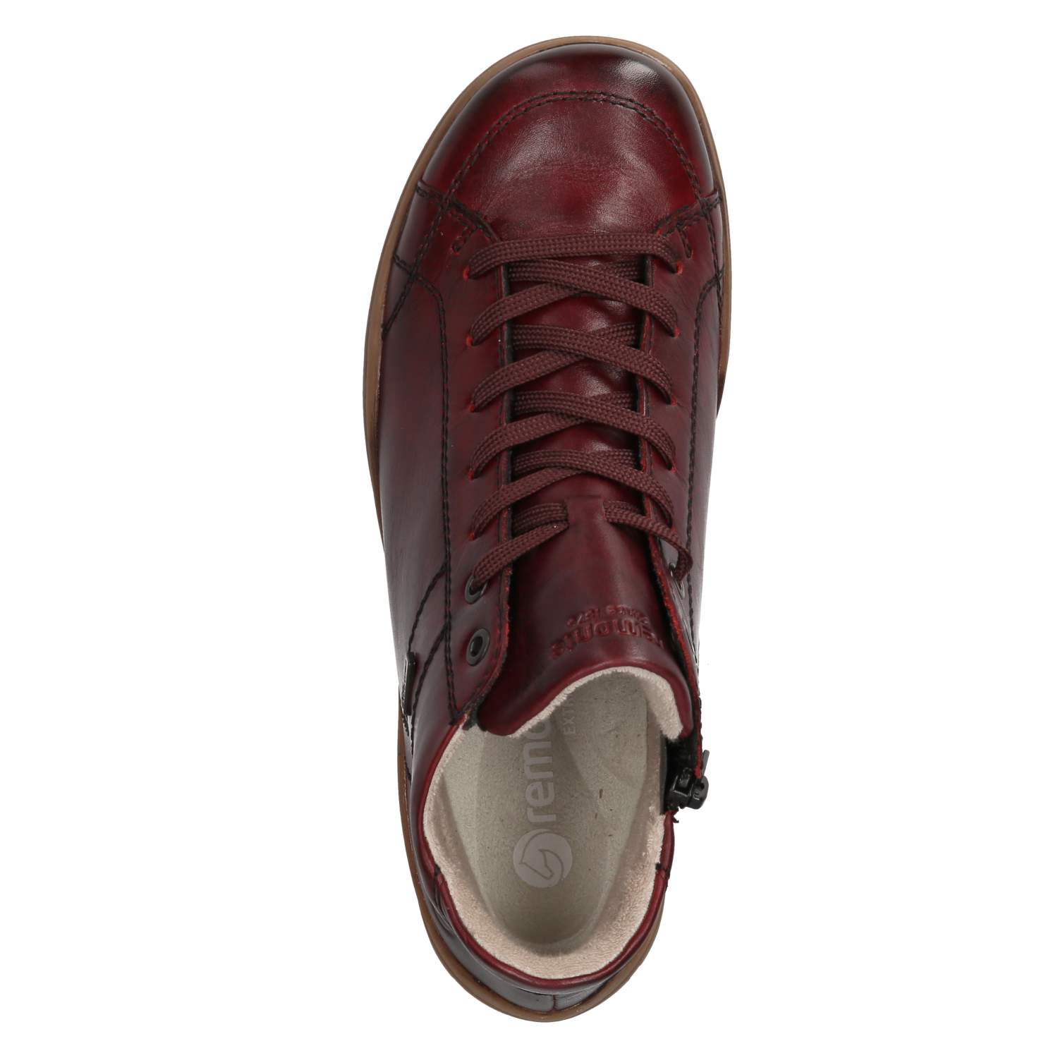 Schnürstiefeletten  Rot