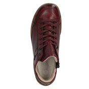 Schnürstiefeletten  Rot