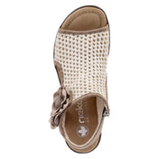 Keilsandaletten  Beige