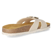 Pantoletten  Beige