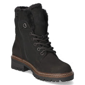 Schnürstiefeletten  Schwarz