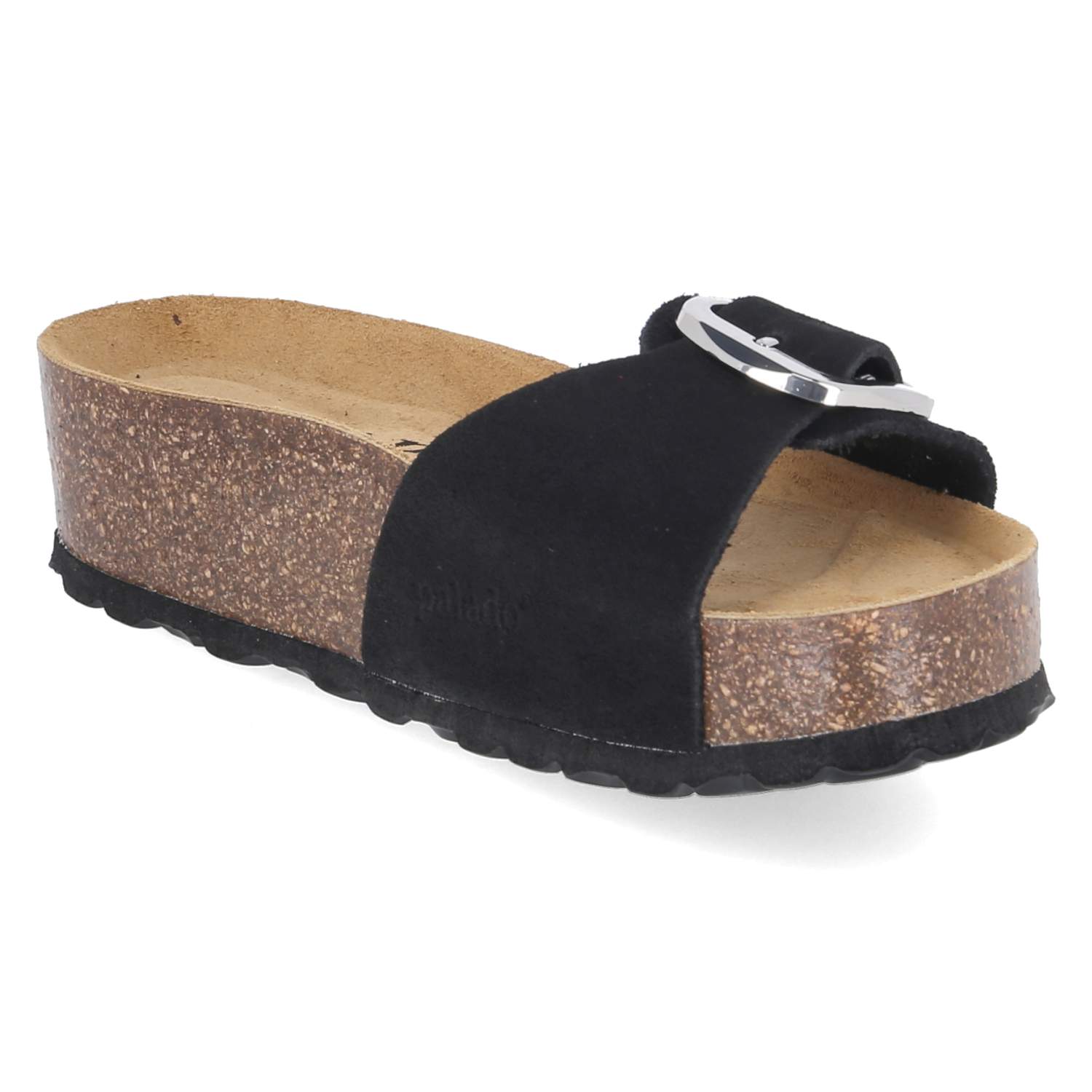 Plateau-Pantoletten JELIA PL Schwarz