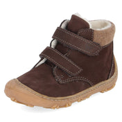 Wiinterstiefellten NICO barefoot Braun