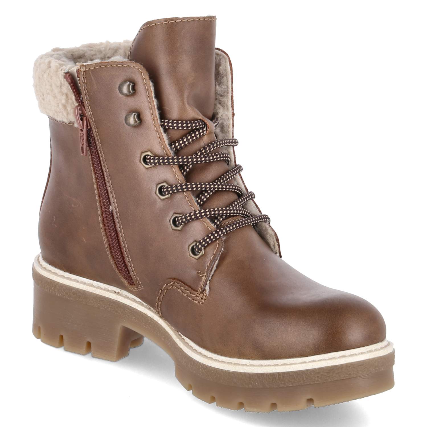 Winterstiefeletten  Braun