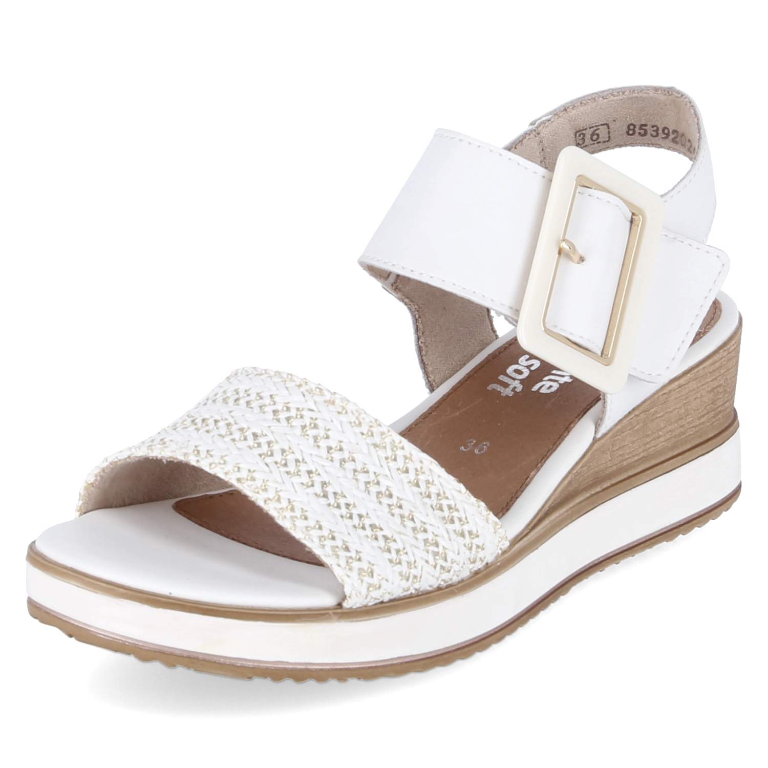 Keilsandalen  Weiß