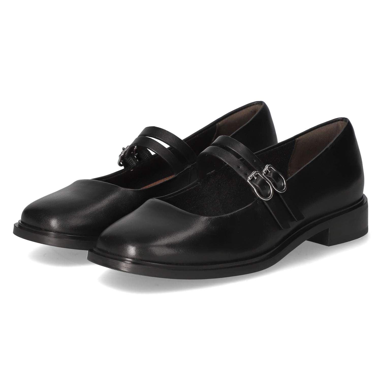 Spangenballerinas  Schwarz