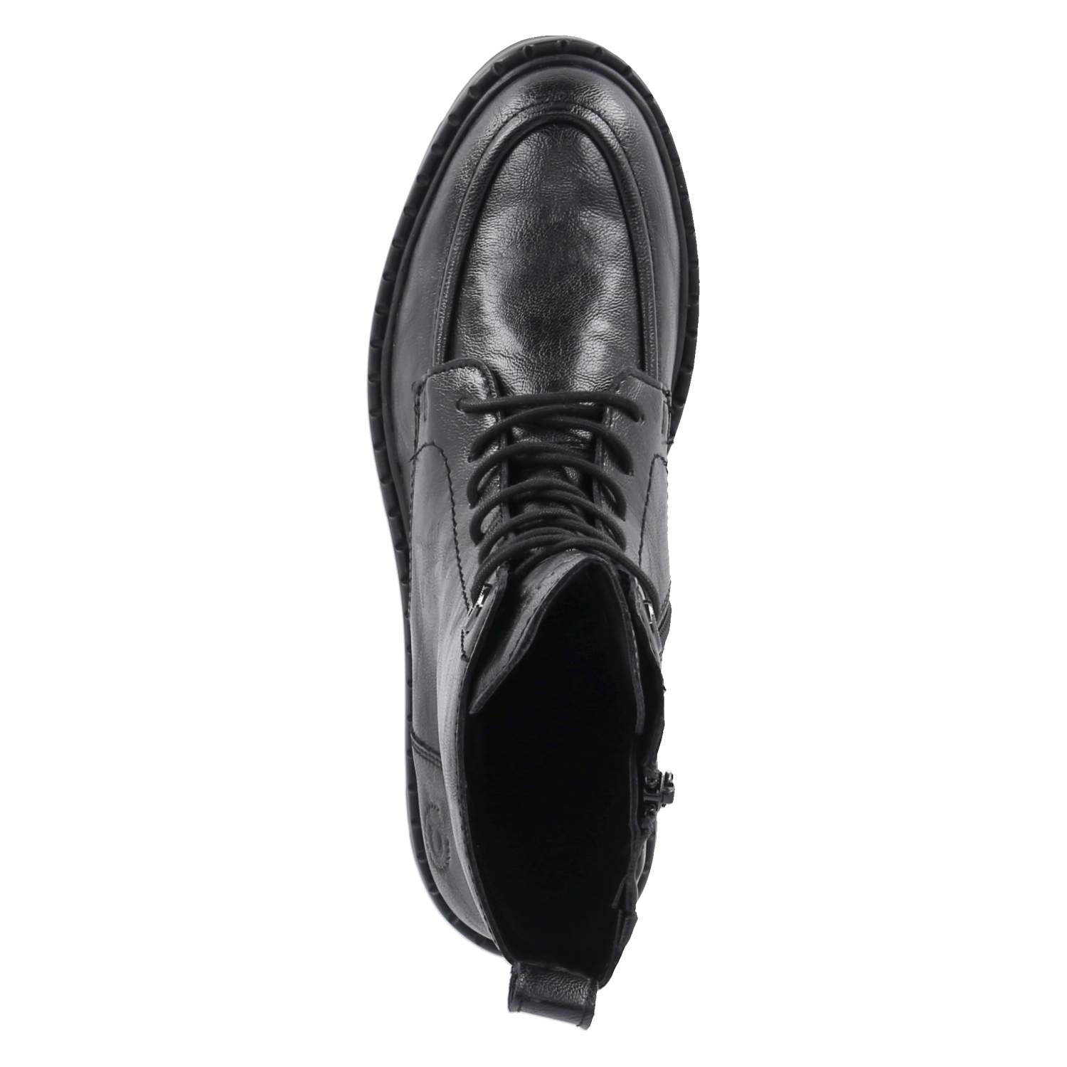 Schnürstiefeletten  Schwarz