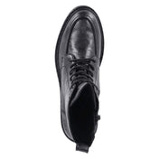 Schnürstiefeletten  Schwarz