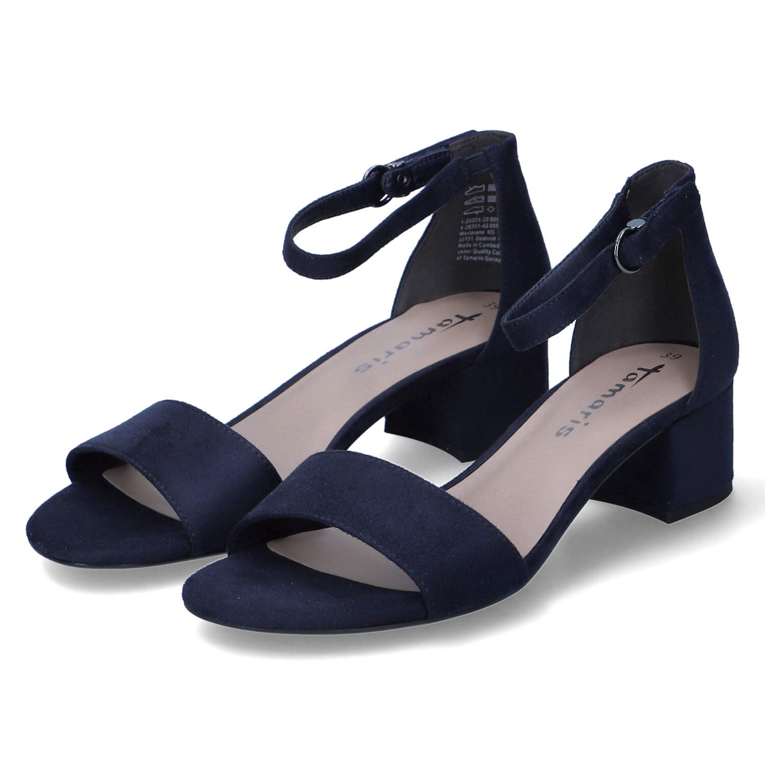 Riemchensandaletten  Blau