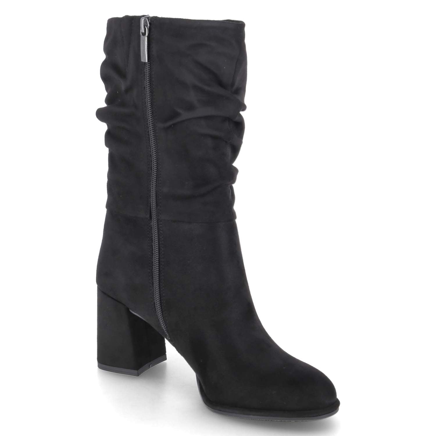 Slouchy Boots  Schwarz