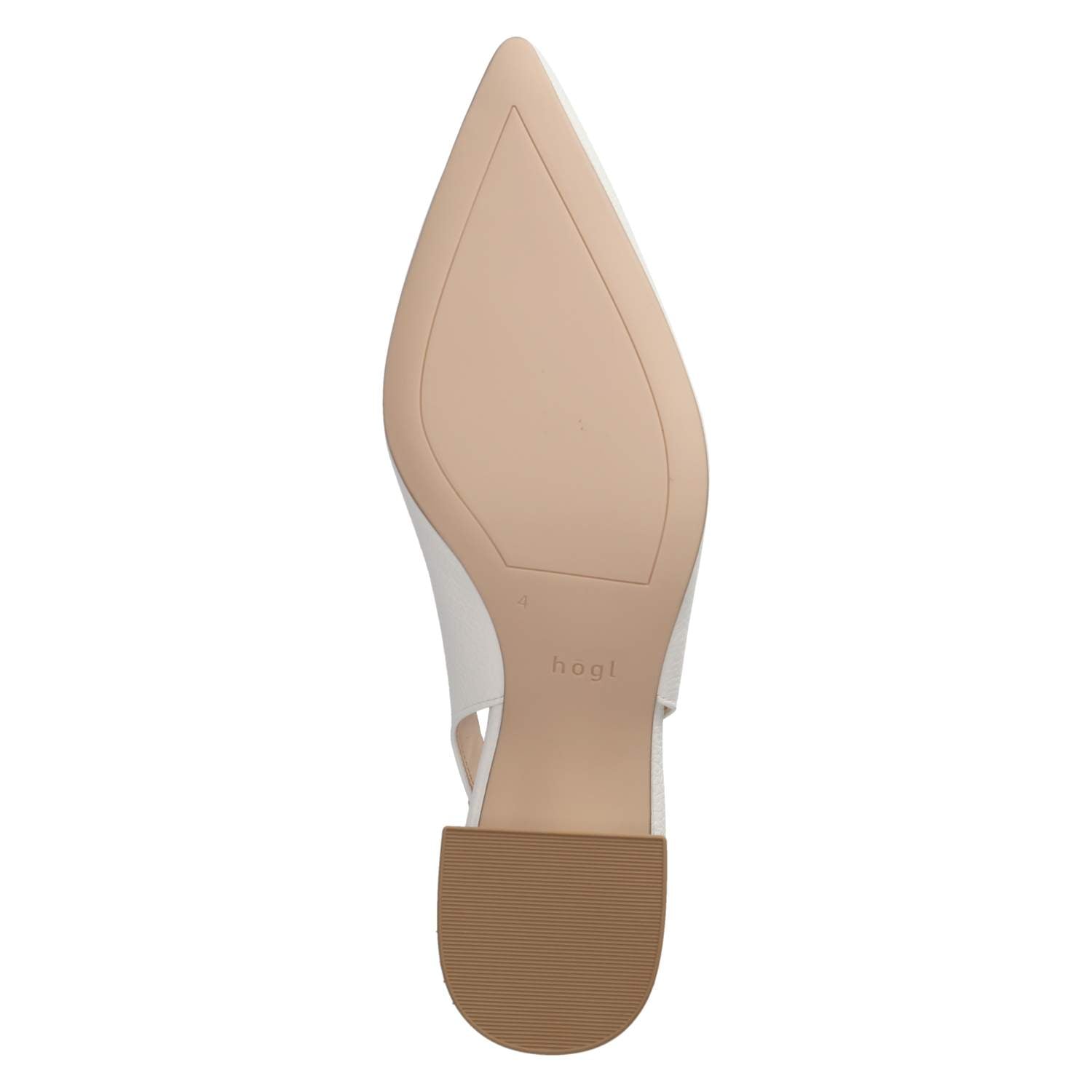 Slingpumps  Weiß