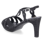 Glam-Sandaletten  Schwarz