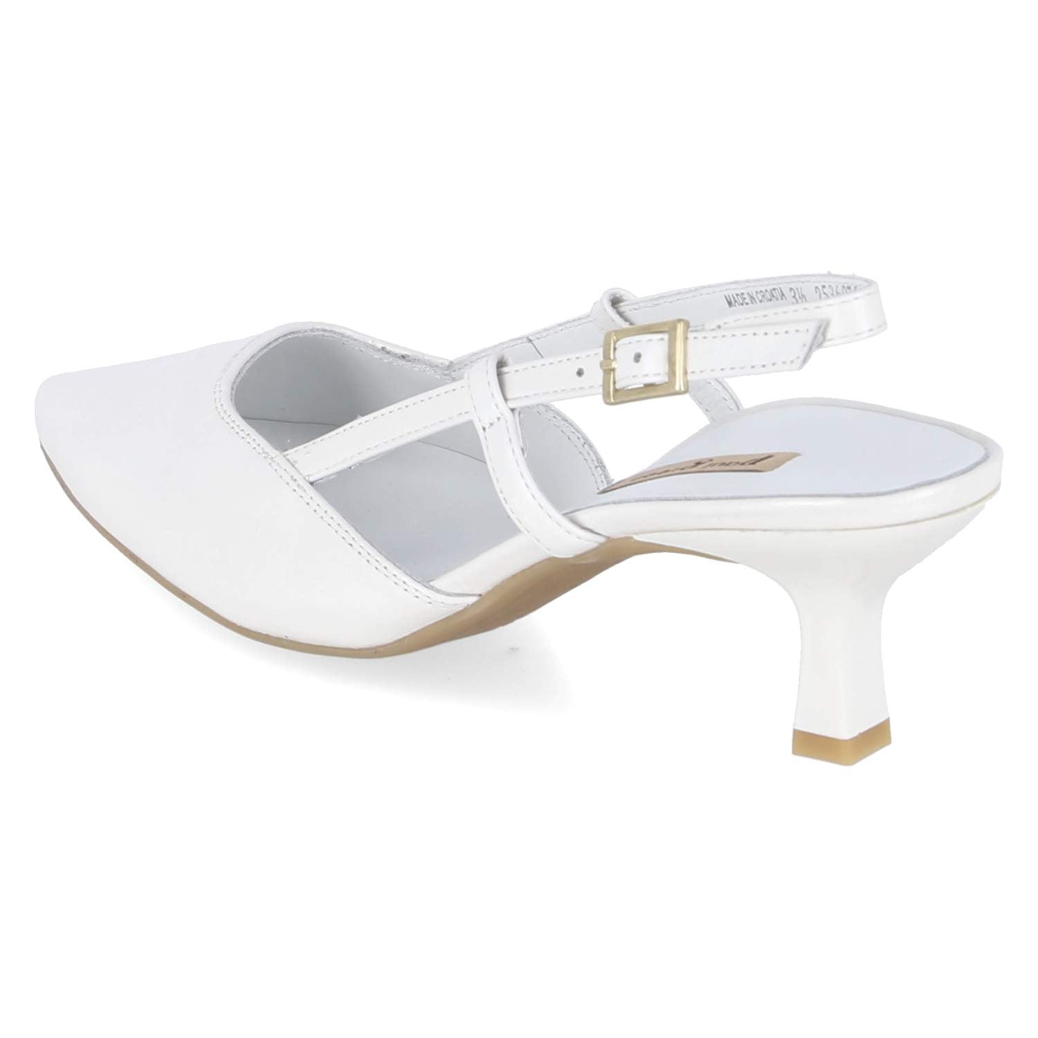 Slingpumps  Weiß