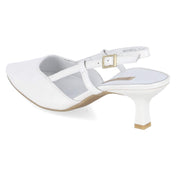 Slingpumps  Weiß