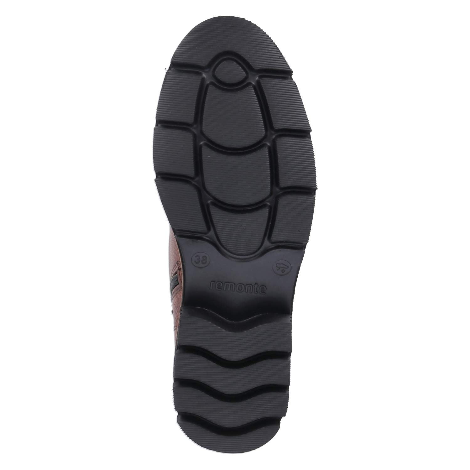 Schnürstiefeletten  Braun