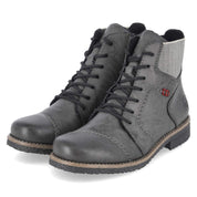 Schnürboots  Grau