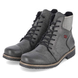 Schnürboots  Grau