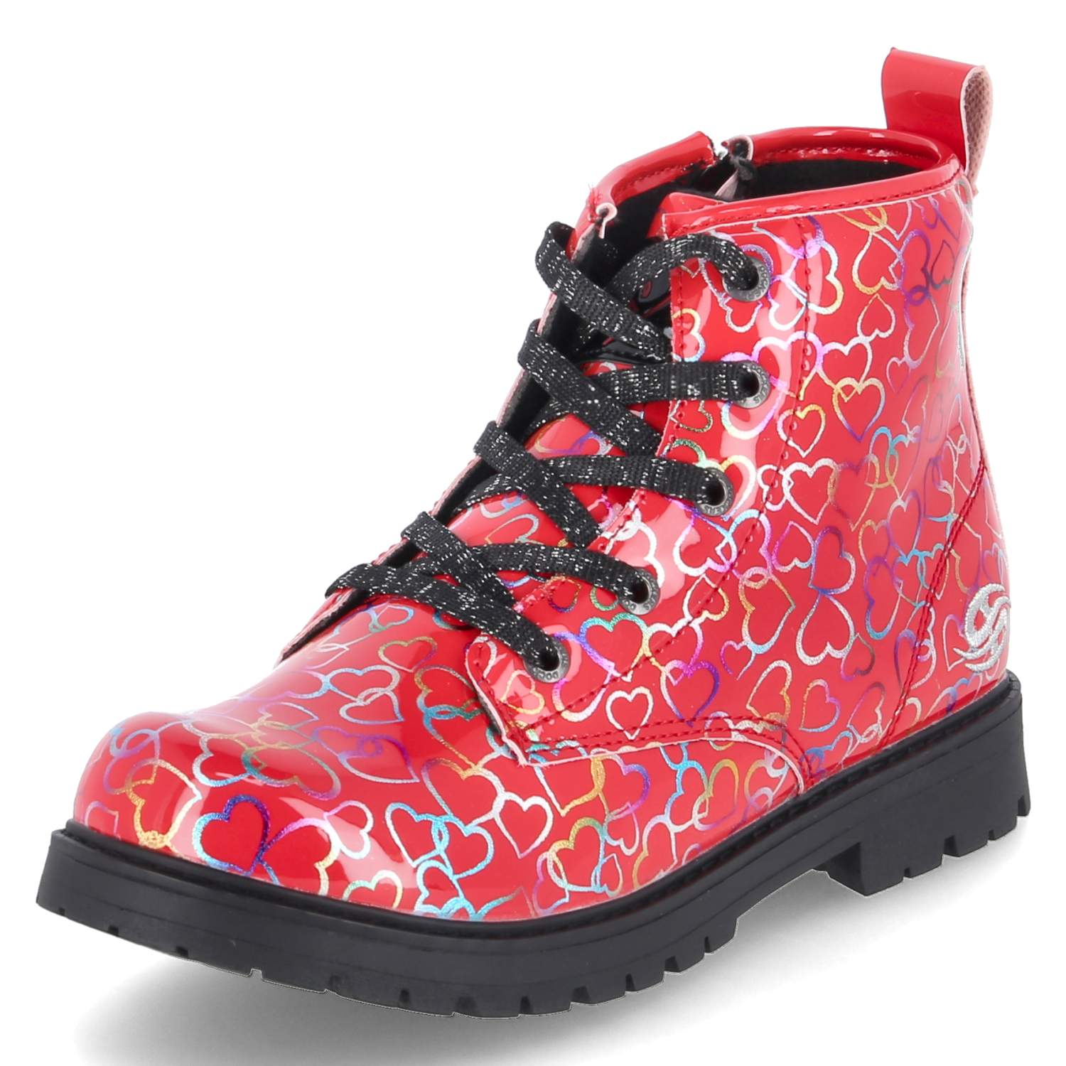 Schnürboots  Rot
