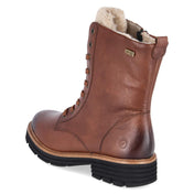 Schnürstiefeletten  Braun