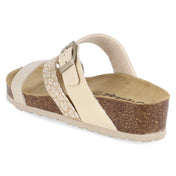 Pantoletten  Beige