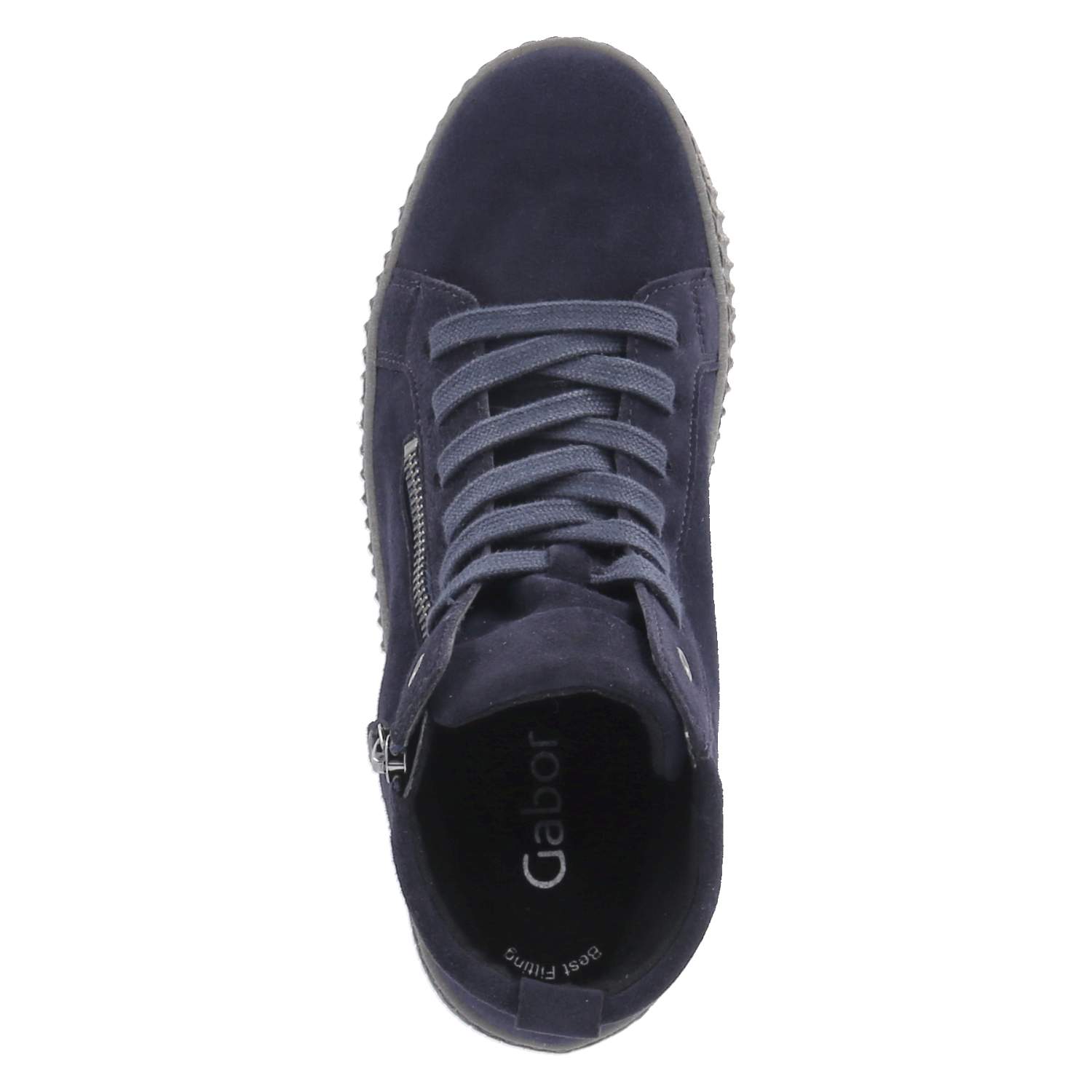 Schnürstiefeletten  Blau