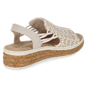 Sandalen  Beige