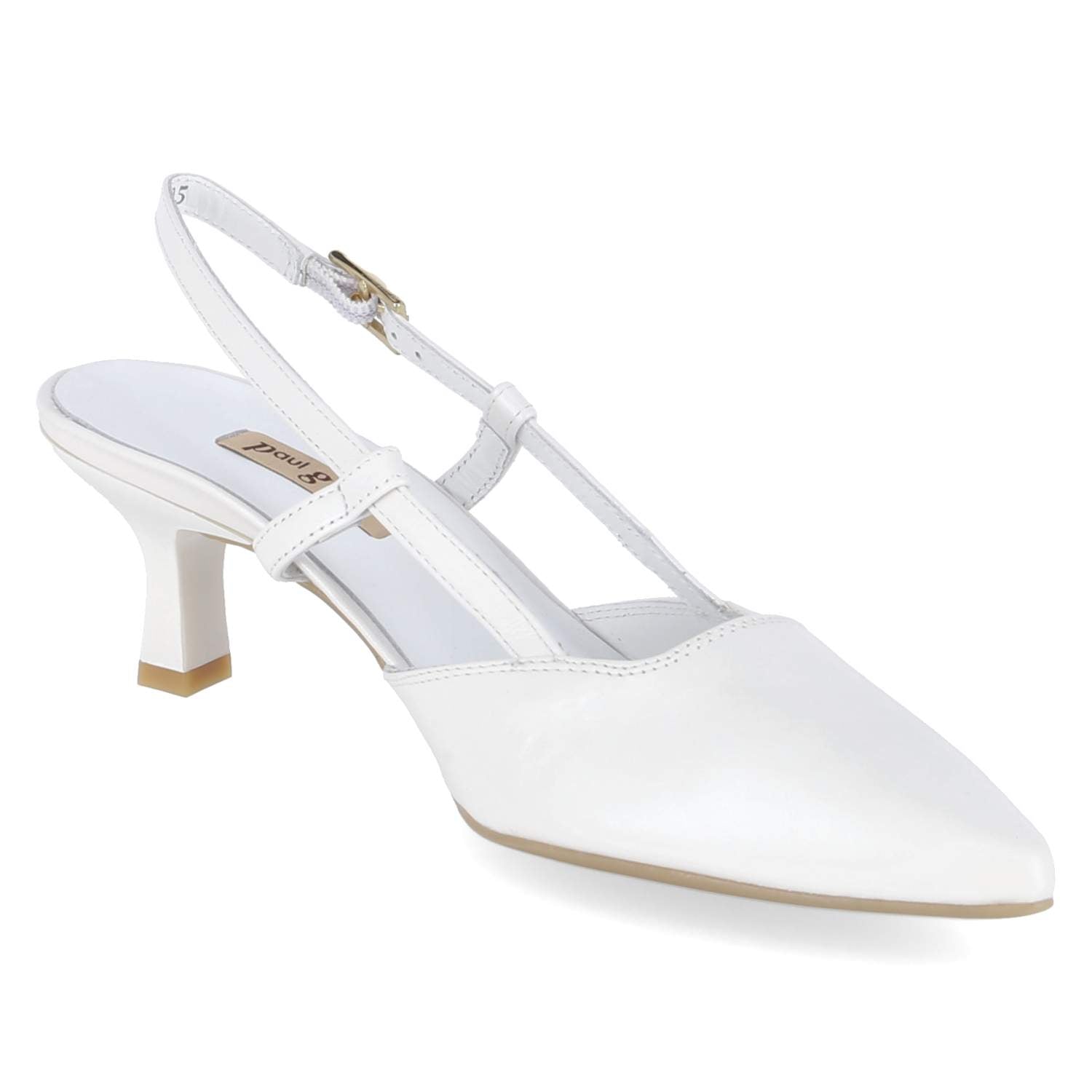 Slingpumps  Weiß