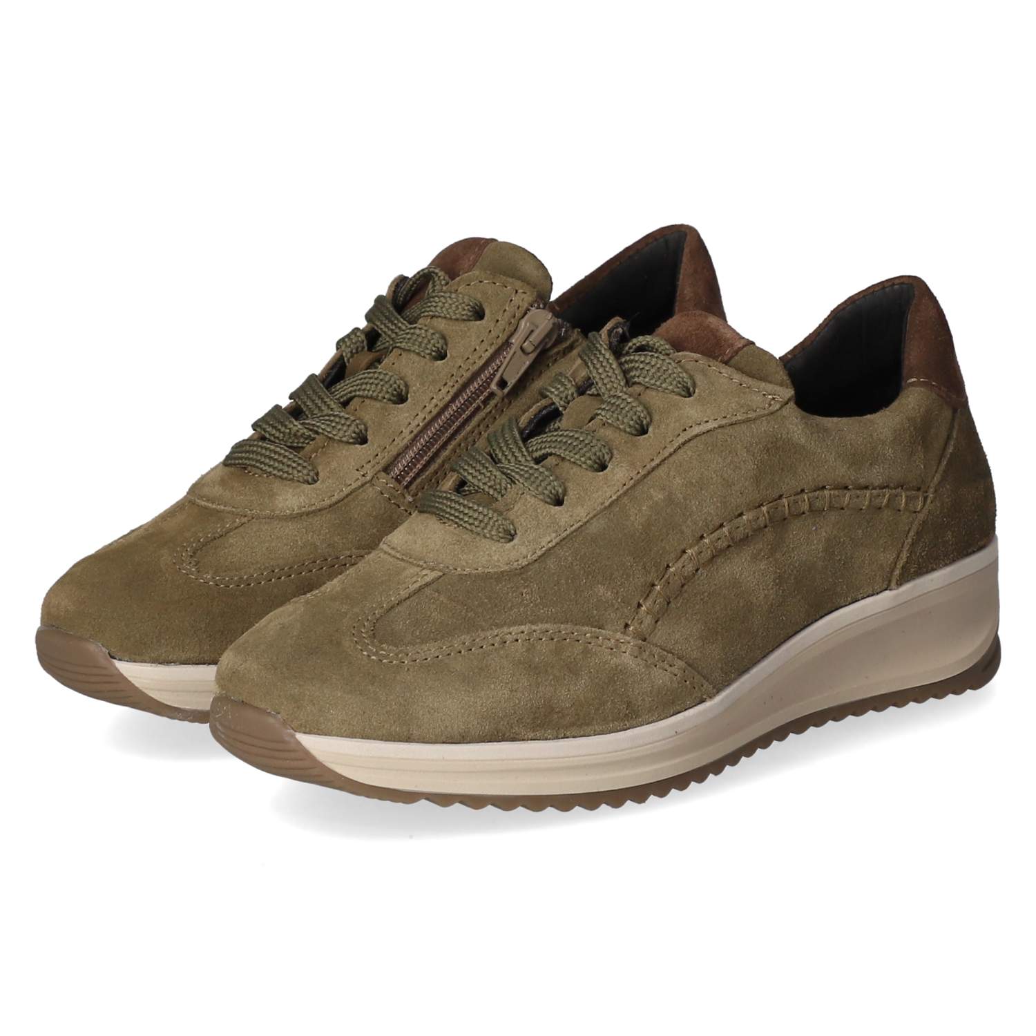 Low Sneaker AMBER  Grün