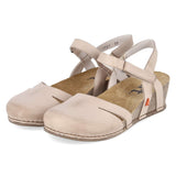 Keilsandaletten I LIVE  Beige