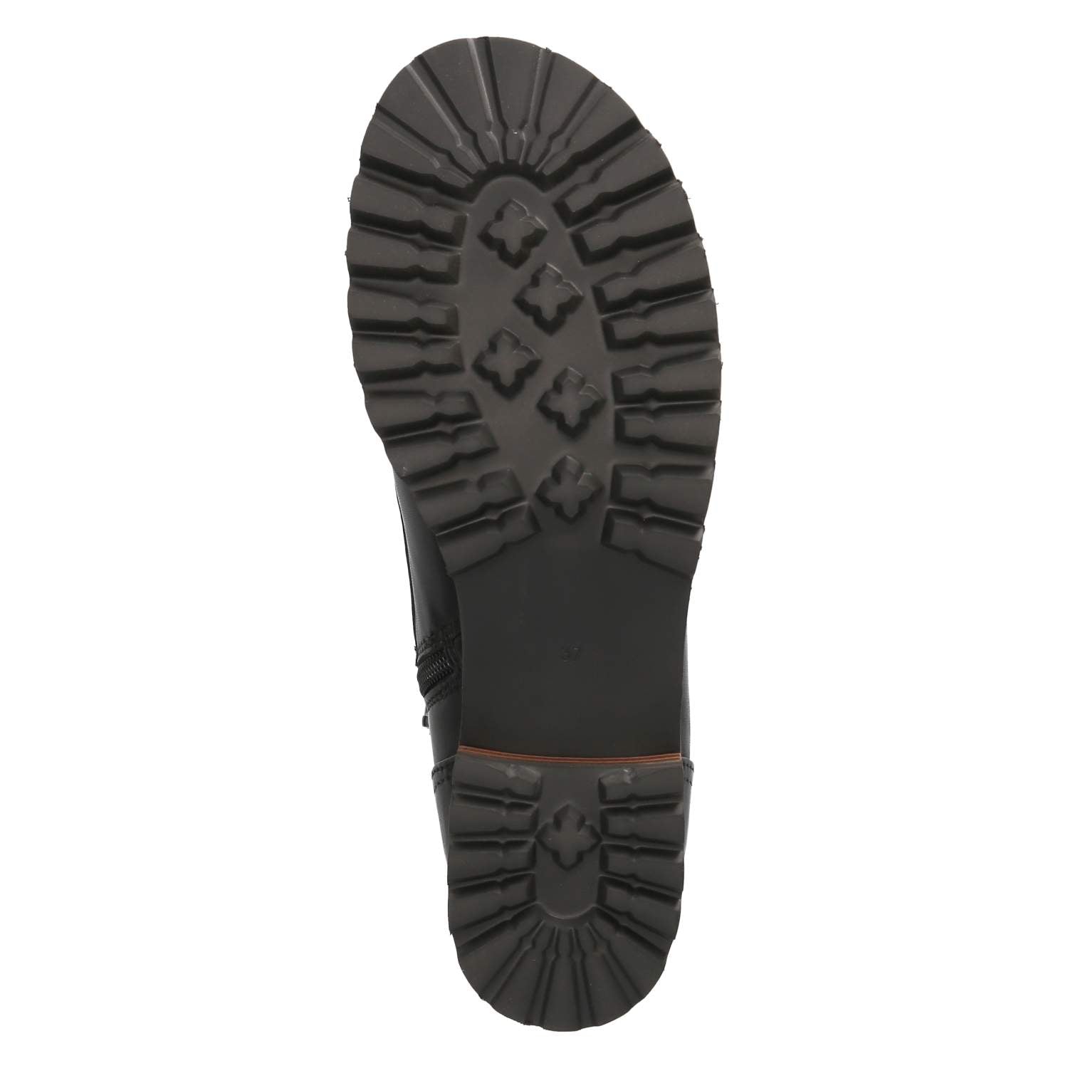 Schnürstiefeletten  Schwarz