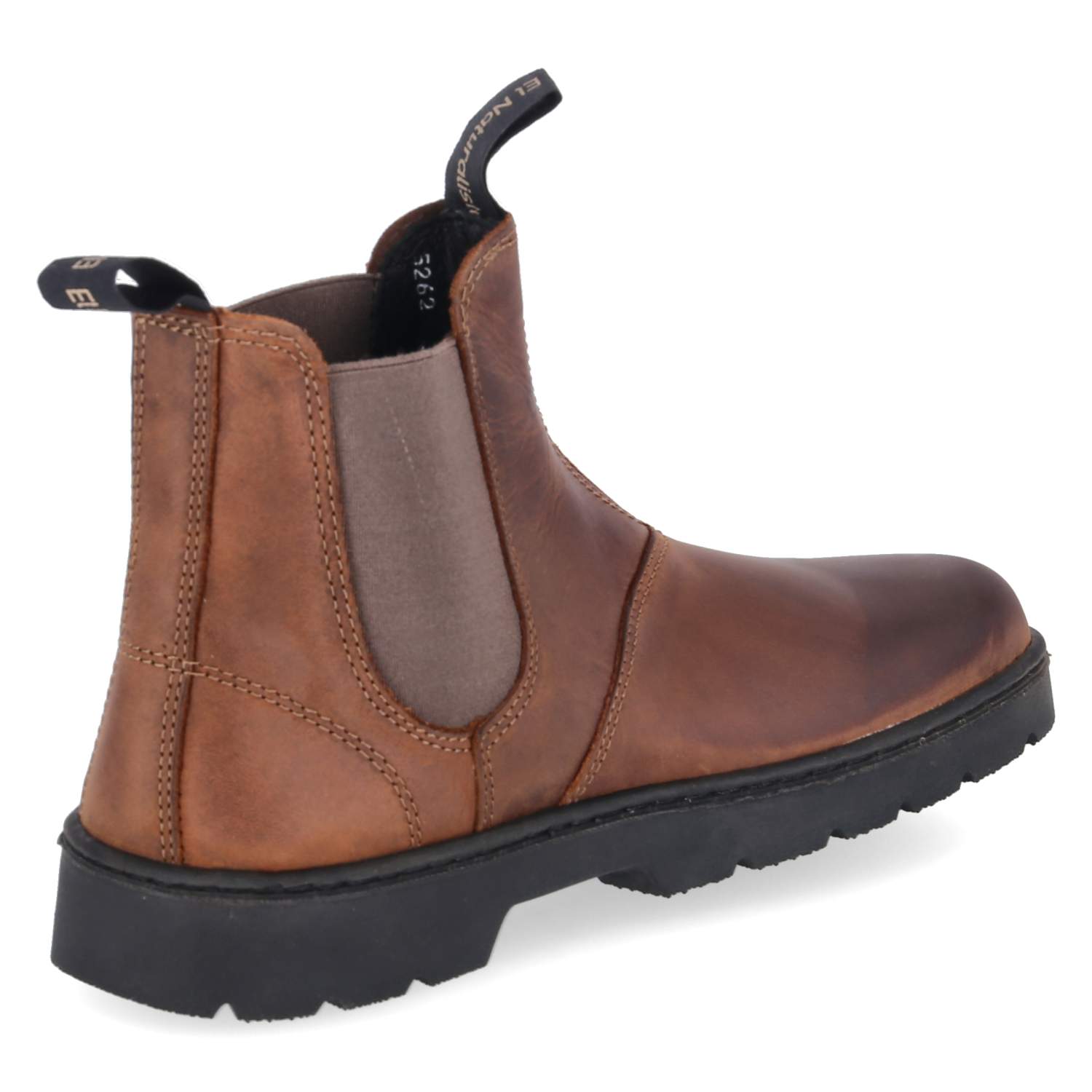 Barfuß-Chelsea Boots NOMADA Braun