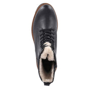 Schnürstiefeletten  Schwarz